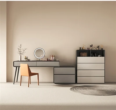 Flera materialval för Vanity Desk